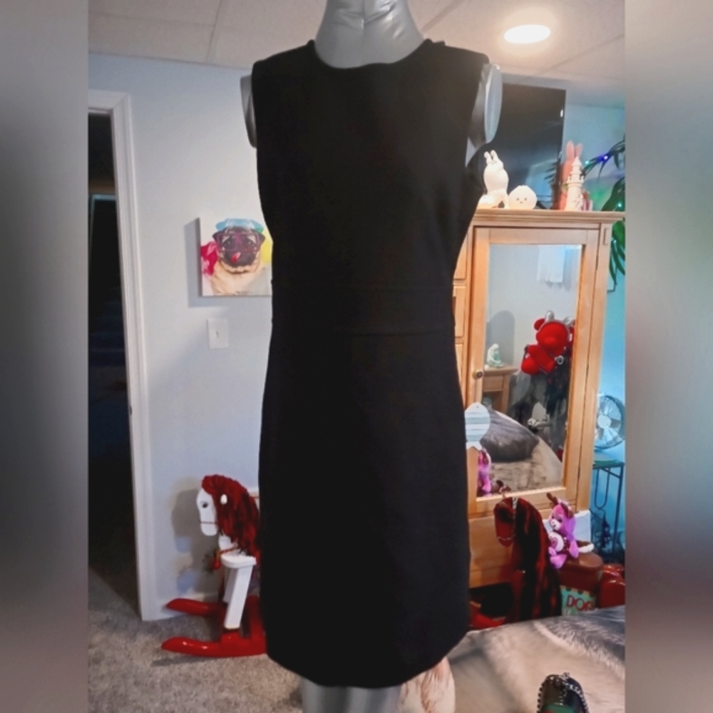 NWT Black sleeveless Hilfiger dress